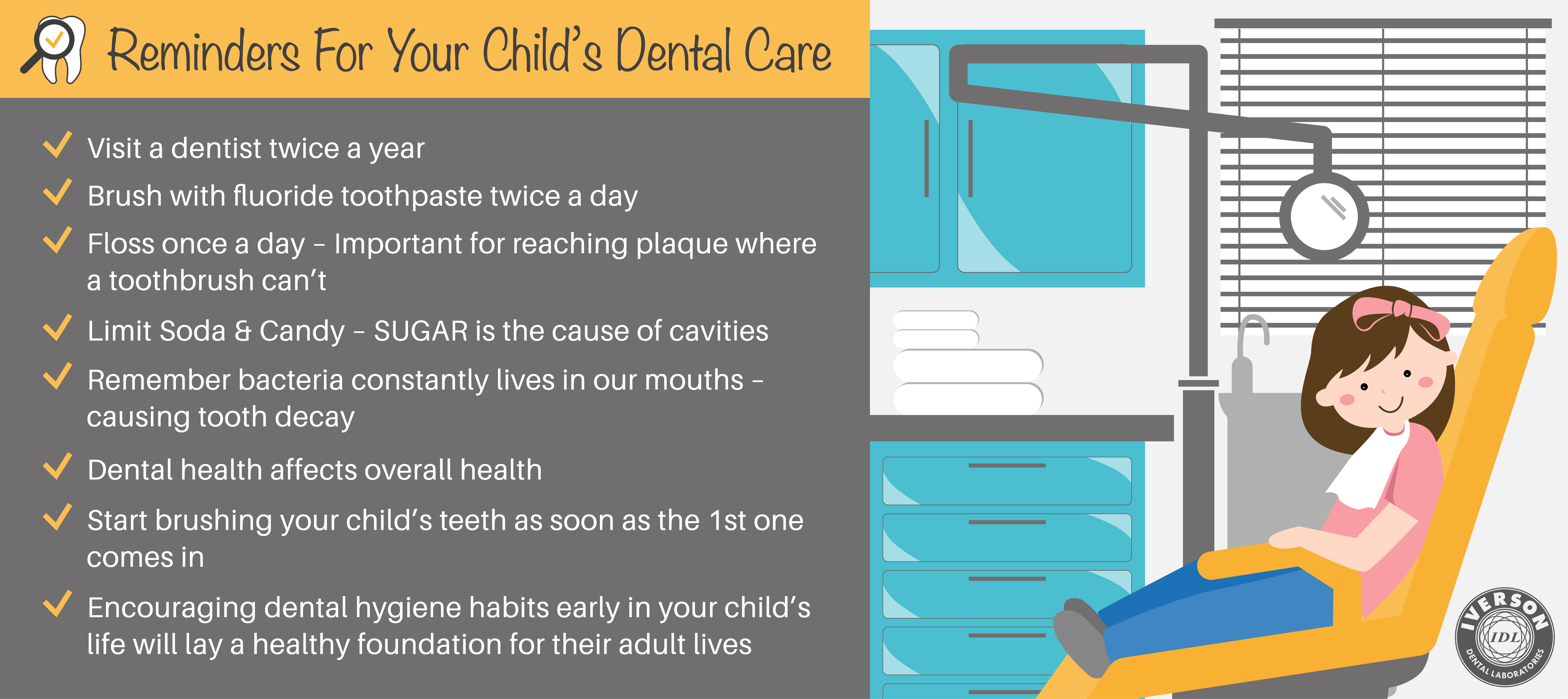 Children's Oral Care and How to Prevent Tooth Decay Iverson Dental Labs